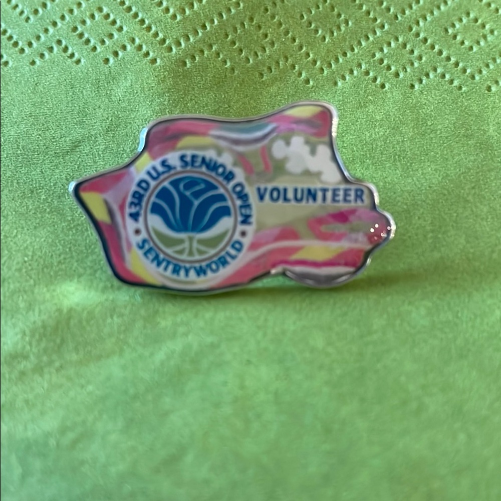 US Senior Open Volunteer Pin